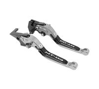 OIAJDSAD Long/Short Clutch Brake for MT-03 for MT03 2015-2019 Motorcycle Accessories CNC Folding Extendable Brake Clutch Levers Handlebar(16)