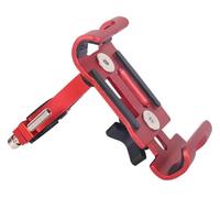 OIAJDSAD Motorcycle Phone Holder Metal Holder Aluminum Alloy Anti-slip Bracket GPS Clip Stand For All Smartphones Phone Navigation Holder Stand(Style D)