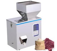 oiakus 180W Powder Filling Machine, Stainless Steel Powder Particle Dispense Machine, Quantitative Range 1-100g, Packaging Speed: 6-15 Times/minute, Dispensing Machine, for Tea, Feed, Seeds