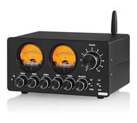 oiakus 5-band EQ Equalizer, Audio Preamplifier, with Stereo 3.5mm AUX Input and Output, Independent Control Knob, Dynamically Decorate The Audio Environment, for Recording, Streaming, Podcasting
