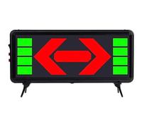 oiakus Basketball Possession Indicator, LED Electronic Ball Control Arrow, 3-speed Remote Control, Control Distance: 10m, with Remote Control, for Basketball Matches, Badminton, Table Tennis