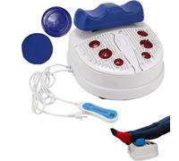 oiakus Fitness Blood Chi Machine, Swing Foot Massager, with Controller and Padded Ankle Rest, 2 Modes, Improve Blood Circulation, for Relaxation and Pain Relief