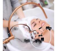 oiakus Japanese Head Spa Equipment, Head Spa Water Circulation Frame, with Metal Fixing Buckle and Pump, Water Therapy Water Outlet Frame Waterfall, for Hair Salons and Home Use