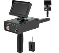 oiakus Metal Detector, High Accuracy Underground Treasure Scanner, with 3D LED Display, Search Range 1-1200 Meters, Detection Depth 1-50 Meters, for Gold Silver Copper Diamond