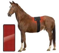 oiakus Red Light Therapy Belt For Pets, Red Light Therapy Pad for Dogs Cats, 160 Pcs LEDs with 480 Chips, Wavelength 660nm & 850nm, Wearable Red Light Therapy Device, for Dogs, Horse, Cat