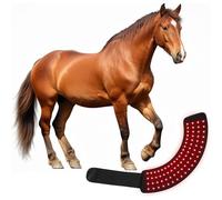 oiakus Red Light Therapy for Horse Hoof, 80 PCS LED Beads Infrared Horse Care Boots, Portable Wearable Near Infrared Therapy Wrap, For The Relief Of Joint Pain In The Hoof and Leg Muscles