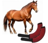 oiakus Red Light Therapy for Horse Hoof, 80 PCS LED Beads Infrared Horse Care Boots, Portable Wearable Near Infrared Therapy Wrap, For The Relief Of Joint Pain In The Hoof and Leg Muscles