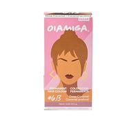 Oiamiga Deep Caramel Permanent Hair Dye, Inclusive Hair Colour for All Hair Types, Rapid Processing, Made with Natural Ingredients, Vegan and Cruelty Free 120ml