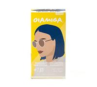 Oiamiga Light Denim Permanent Hair Dye, Inclusive Hair Colour for All Hair Types, Rapid Processing, Made with Natural Ingredients, Vegan and Cruelty Free 120ml