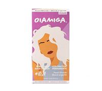 Oiamiga Pearl Blonde Permanent Hair Dye, Inclusive Hair Colour for All Hair Types, Rapid Processing, Made with Natural Ingredients, Vegan and Cruelty Free 120ml