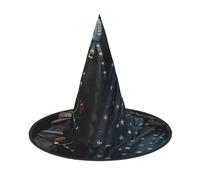 OIBNKCN Black code. Halloween Hat Witch Hat â€“ Perfect for Women, Men,Witches Hat Decor for Hanging, and Party Use