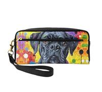 OIBNKCN Bulldog Versatile Travel Makeup Bag - Double-Sided Print, Ultra-Soft PU Leather Cosmetic Organizer for Women, Mothers Day Gifts & Teacher Appreciation