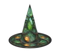 OIBNKCN Circle around Halloween Hat Witch Hat â€“ Perfect for Women, Men,Witches Hat Decor for Hanging, and Party Use