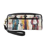 OIBNKCN Cool colorful rock character Versatile Travel Makeup Bag - Double-Sided Print, Ultra-Soft PU Leather Cosmetic Organizer for Women, Mothers Day Gifts & Teacher Appreciation