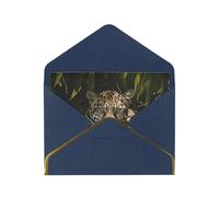 OIBNKCN majestic tigerUnique Elegant Greeting Cards-Blank Inside, All Occasion Card Assortment,Includes Envelopes and Gold Stickers.