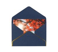 OIBNKCN Maple treesUnique Elegant Greeting Cards-Blank Inside, All Occasion Card Assortment,Includes Envelopes and Gold Stickers.