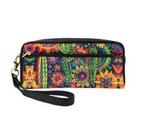 OIBNKCN Mysterious and abstract cactus Versatile Travel Makeup Bag - Double-Sided Print, Ultra-Soft PU Leather Cosmetic Organizer for Women, Mothers Day Gifts & Teacher Appreciation