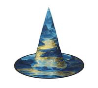 OIBNKCN Noble mountain streams Halloween Hat Witch Hat - Perfect for Women, Men,Witches Hat Decor for Hanging, and Party Use