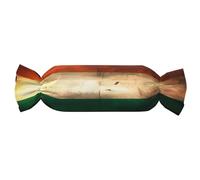OIBNKCN Retro Irish Flag Cylindrical Pillow-Premium Bed Pillows, Side Sleeper Neck Support, Decorative Candy Design, Soft and Durable