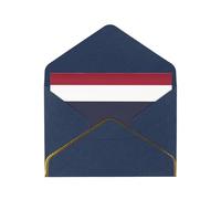 OIBNKCN Thailand FlagUnique Elegant Greeting Cards-Blank Inside, All Occasion Card Assortment,Includes Envelopes and Gold Stickers.