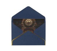OIBNKCN The ancient magic furnaceUnique Elegant Greeting Cards-Blank Inside, All Occasion Card Assortment,Includes Envelopes and Gold Stickers.