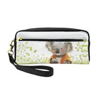 OIBNKCN The cute little bear Versatile Travel Makeup Bag - Double-Sided Print, Ultra-Soft PU Leather Cosmetic Organizer for Women, Mothers Day Gifts & Teacher Appreciation
