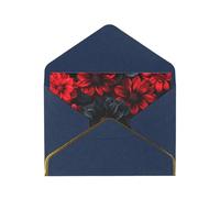 OIBNKCN The dark roseUnique Elegant Greeting Cards-Blank Inside, All Occasion Card Assortment,Includes Envelopes and Gold Stickers.