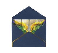 OIBNKCN The dreamy angelUnique Elegant Greeting Cards-Blank Inside, All Occasion Card Assortment,Includes Envelopes and Gold Stickers.