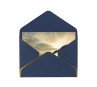 OIBNKCN The eagle soaringUnique Elegant Greeting Cards-Blank Inside, All Occasion Card Assortment,Includes Envelopes and Gold Stickers.