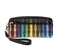 OIBNKCN Unique human body Versatile Travel Makeup Bag - Double-Sided Print, Ultra-Soft PU Leather Cosmetic Organizer for Women, Mothers Day Gifts & Teacher Appreciation