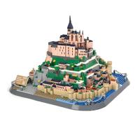 Oichy Architecture Building Blocks Model Mont Saint-Michel Construction Toys Creative World Famous Building Sets for Boys and Girls (1392pcs)