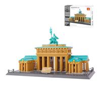 Oichy Architecture Building Toys Exquisite Brandenburg Gate Model Set Neoclassical Building Brick Sets for Kids Teens and Adults (1551pcs)