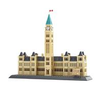 Oichy Architecture Building Toys STEM Parliament Hill Building Block Model Collectible World Famous Landmark Construction Sets for Boys and Girls (608pcs)