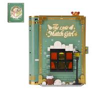 Oichy Building Block Sets 3-in-1 Flippable Fairytale Book Buildings Bricks Educational Building Toys for Decorations and Gifts (691pcs)