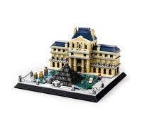Oichy Louvre Museum Paris Iconic Architecture Building Blocks Set