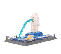 Oichy Merlion Building Block Sets Collectible Architecture Building Model Toys Famous Landmark Brick Sets for Kids and Adults (503pcs)