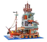 Oichy Passenger Ship Building Block Sets Habor Hotel Toys STEM Mini Building Bricks for Creators and Collectors (2142pcs)