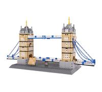 Oichy Tower Bridge Building Toys Architecture Building Block London Tower Bridge Model World Famous Landmark Construction Sets Age 6+ for Collection and Decoration (969pcs)
