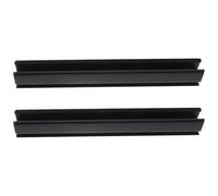 OIDANCLE Black Plastic Clips Golf Cart Windshield Strips Folding 2 Pcs | Car Wind Deflector Clips, Wear Resistant Fastener Kit, No Tools Installation, Golf Cart Part for Clubcar