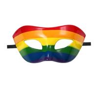 Oidea Mardi Gras Masks for Men: Flower Rainbow Colors Venetian Masquerade Mask Halloween Cosplay Costumes Party Prom Ball Mask for Men and Women