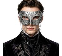 Oidea Masquerade Mask for Men Women: Gothic Steampunk Ghost Phantom Of The Opera Mask Costume Party Prom Ball Mask