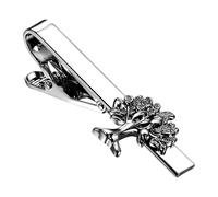 OIDEA Vintage Men's Tie Clip: Tree of Life Metal Necktie Bar Clips Tie Clasp for Men Business Formal Wedding Accessories Jewelry Gifts