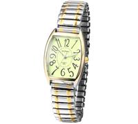 OIDEA Women's Easy Reader Watch: Large Face Clear Arabic Numerals Stretch Band Analog Quartz Elastic Strap Wrist Watches for Women Luminous Casual Ladies Watch