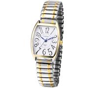 Oidea Women's Easy Reader Watch: Large Face Clear Arabic Numerals Stretch Band Analog Quartz Elastic Strap Wrist Watches for Women Business Casual Ladies Watch