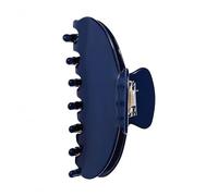 OideGuiing Durable Acetate Hair Clips - 4-Inch Dark Blue Claw Clips for Fine and Thick Hair (Dark Blue)