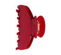 OideGuiing Medium Cute Durable Acetate Hair Clips - 3-Inch Cherry Red Claw Clips for Fine and Medium Thick Hair (Red)