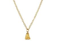 OIDIMS Cute Ghost Necklace for Women Men Gold Plated Gothic Pendant Minimalist Halloween Jewelry Trendy Spooky Kawaii Horror Festival Costume Accessories for Niece Daughter Cosplay Party