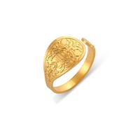 OIDIMS Honeybee Stainless Steel Open Ring for Women Wrap Open Fashion Adjustable Polished Cute Animal Bee Thumb Rings Wedding Band Birthday Graduation Gift Comfort Fit Finger Jewelry, Metal, No