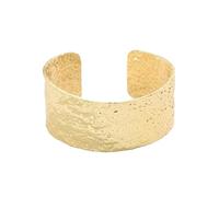 OIDIMS Wide Cuff Bangle Bracelet for Women Hammered Texture Open Arm Cuff Boho Statement Bracelets Fashion Thick Minimalist Metal Design Trendy Punk Jewelry for Her, Adjustable, Metal, no gemstone