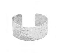 OIDIMS Wide Cuff Bangle Bracelet for Women Hammered Texture Open Arm Cuff Boho Statement Bracelets Fashion Thick Minimalist Metal Design Trendy Punk Jewelry for Her, Adjustable, Metal, no gemstone